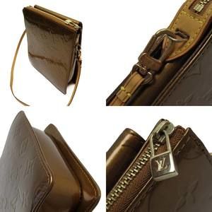 Louis Vuitton Leather Patent Bronze Handbag Motte Vernis